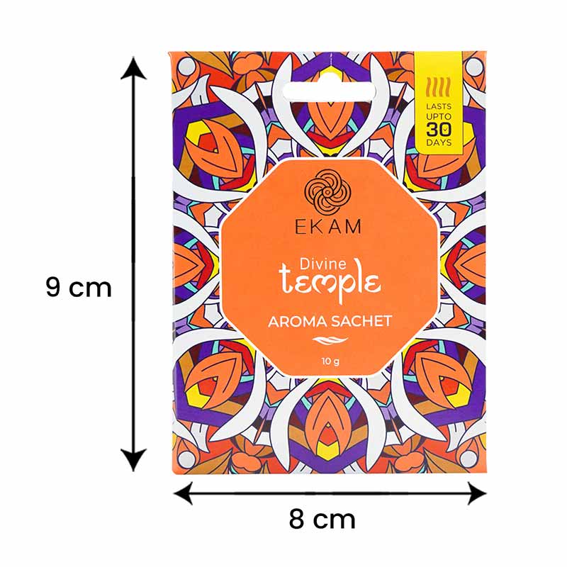 Combo Pack of 5 Divine Temple Scented Sachets