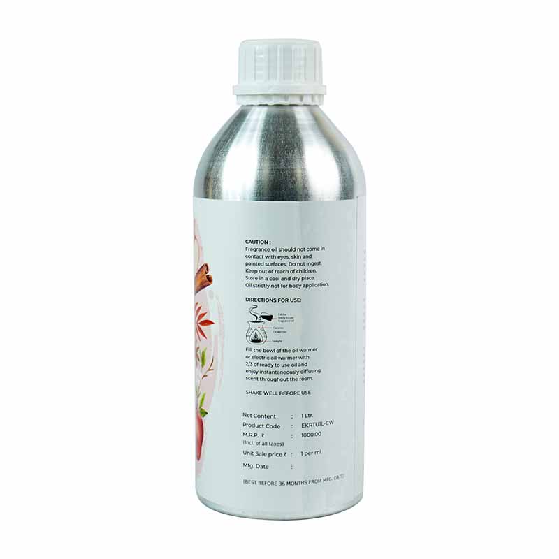 Apple Cinnamon Ready To Use Fragrance Oil, 1 Litre