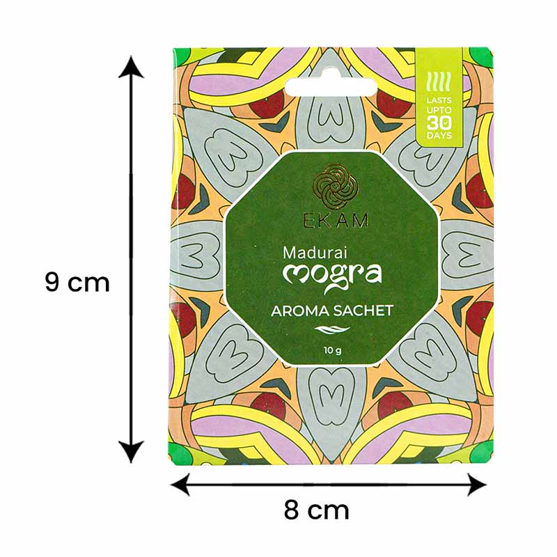 Combo Pack of 5 Madurai Mogra Scented Sachets