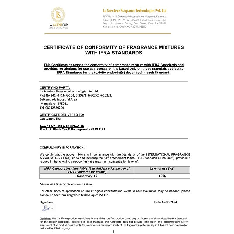 4 Pack Candles Gift Set| Black Tea & Pomegranate, Sweet Pea, Forest Pine, Mahogany