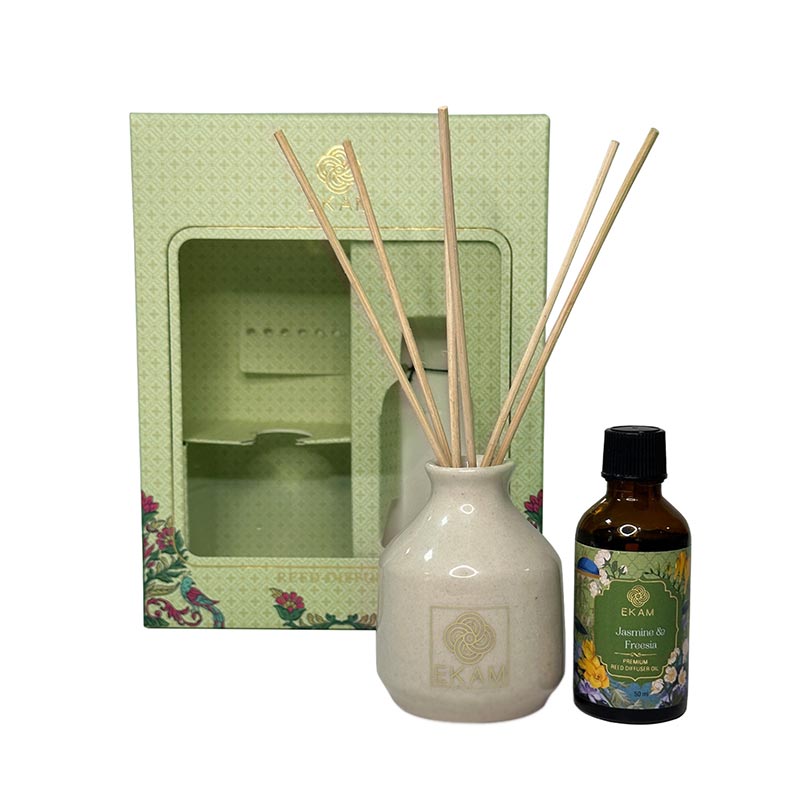 Jasmine & Freesia Reed Diffuser Set