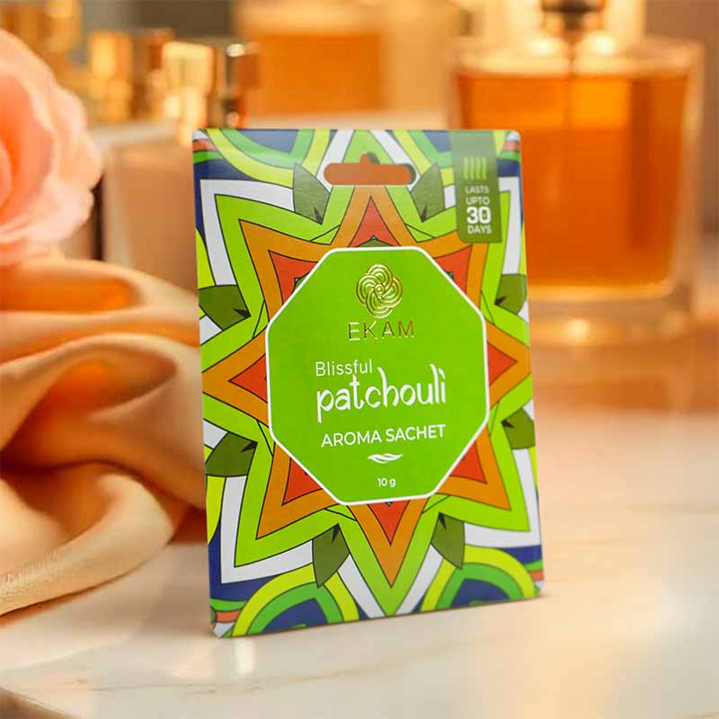 Combo Pack of 5 Blissful Patchouli Scented Sachets