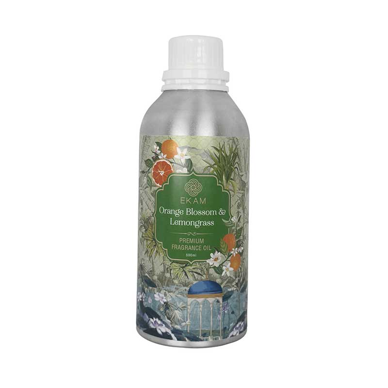 Orange Blossom & Lemongrass Concentrate Fragrance Oil, 500 ml