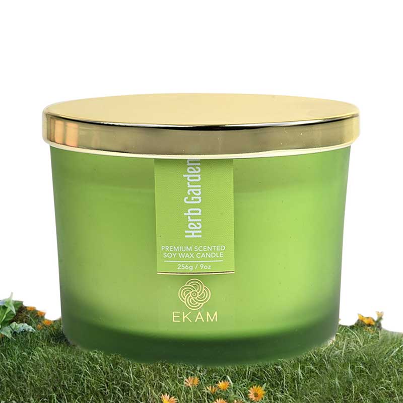 Herb Garden 3 Wick Scented Candle