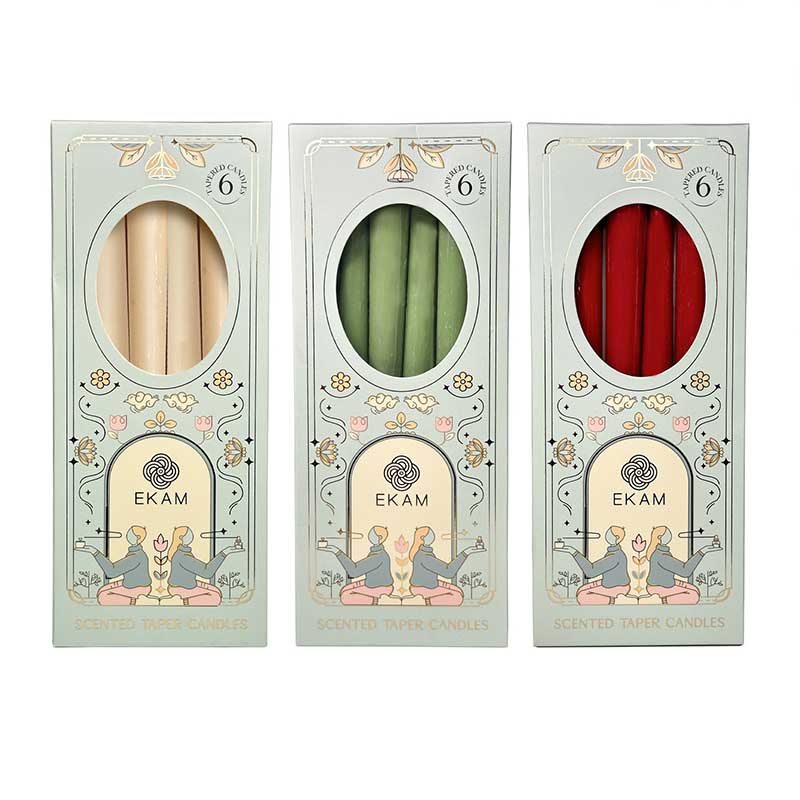 Christmas Combo- Scented Taper Candles (52 g each)