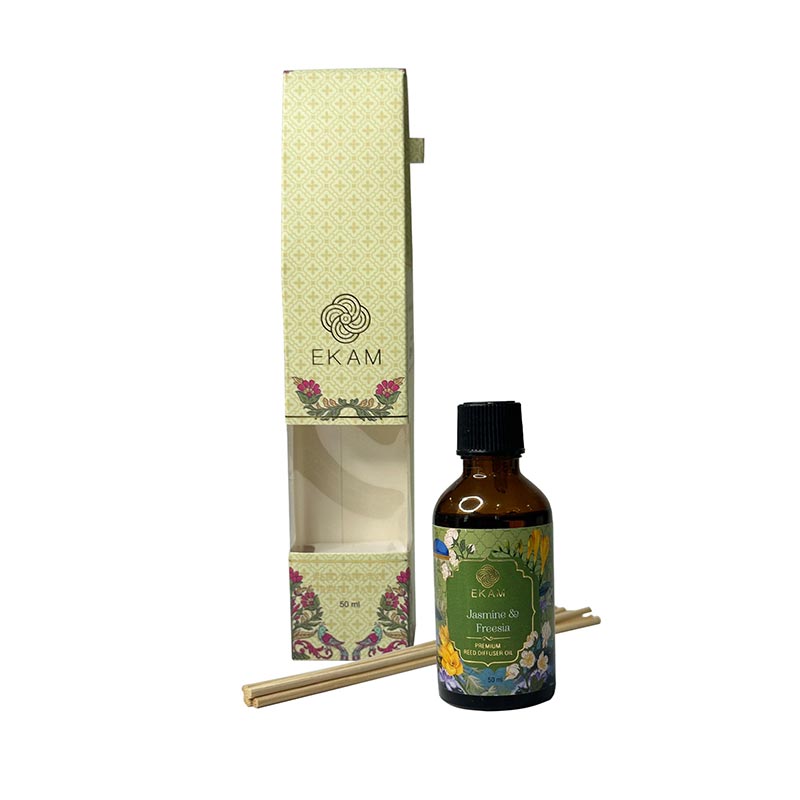 Jasmine & Freesia 50ml Reed Diffuser Refill Oil Gift Box