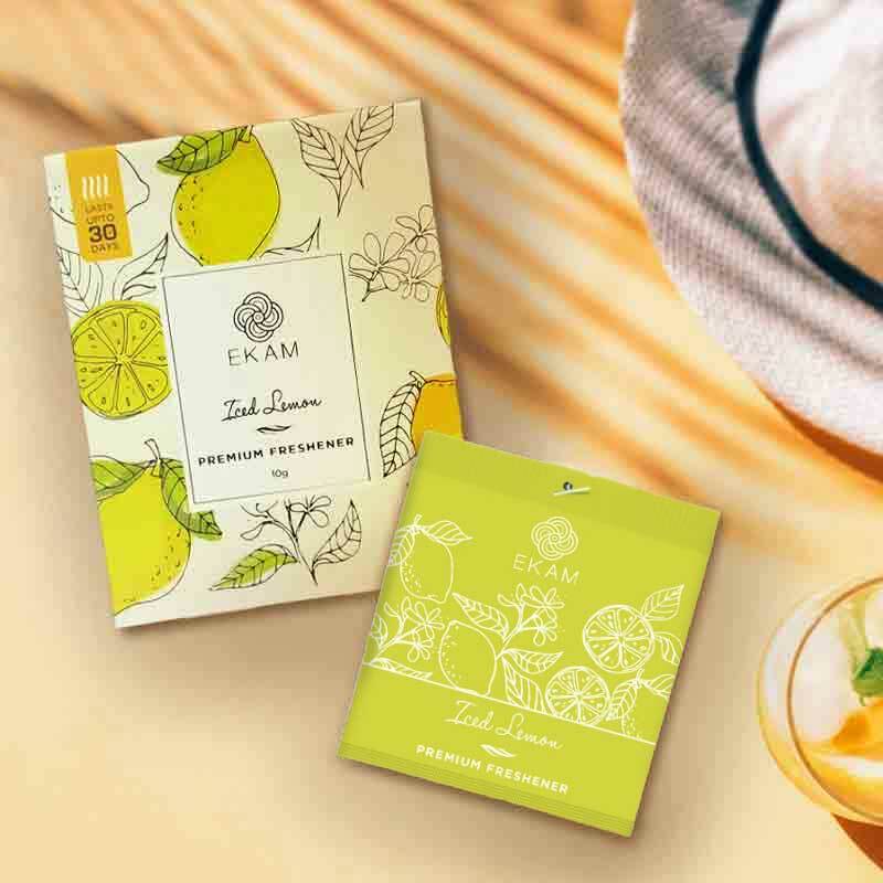 Iced Lemon Premium Freshener Sachet