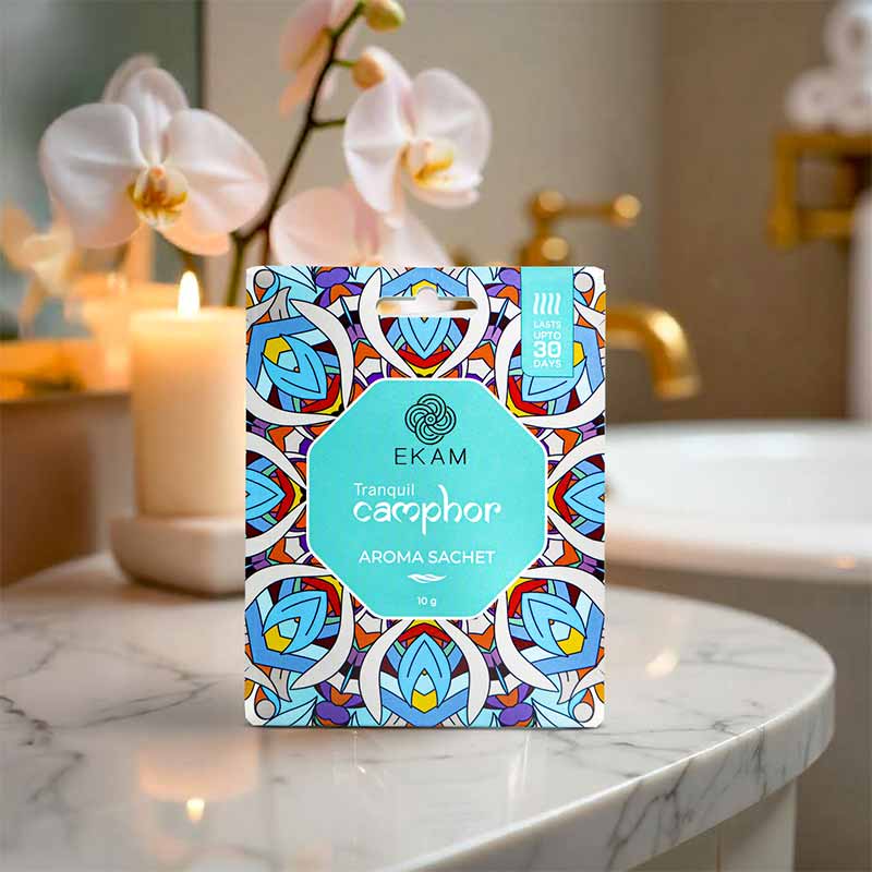 Combo Pack of 5 Tranquil Camphor Scented Sachets
