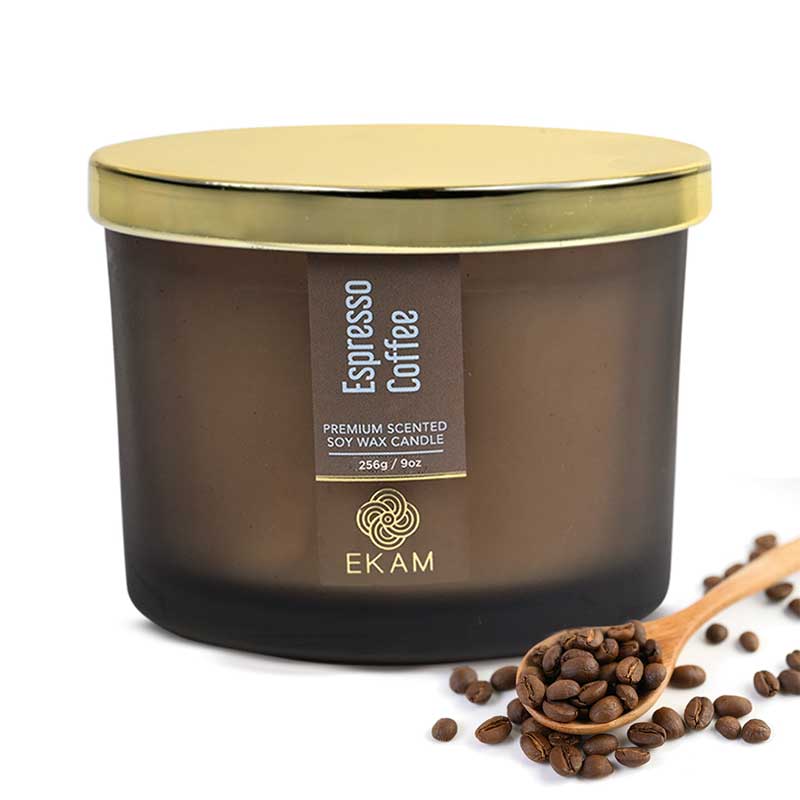 Espresso Coffee 3 Wick Scented Candle