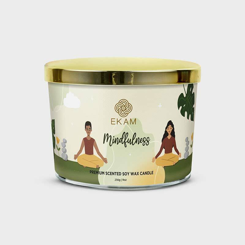 MINDFULNESS 3 WICK CANDLE