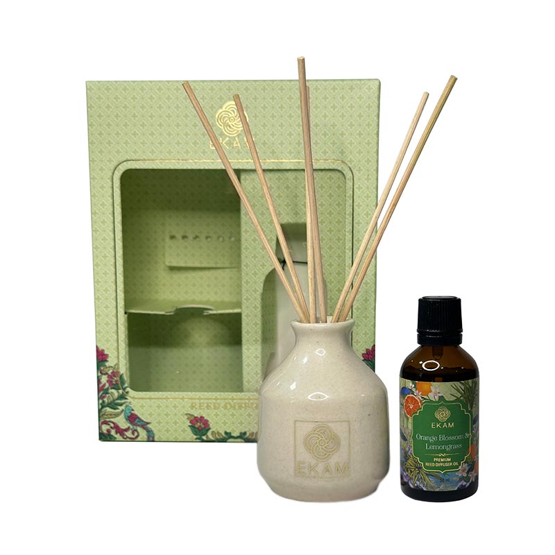 Orange Blossom & Lemongrass Reed Diffuser Set