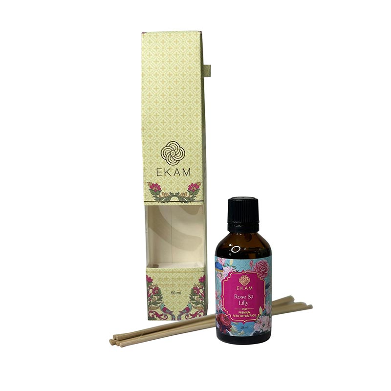 Rose & Lily Reed 50ml Reed Diffuser Refill Oil Gift Box