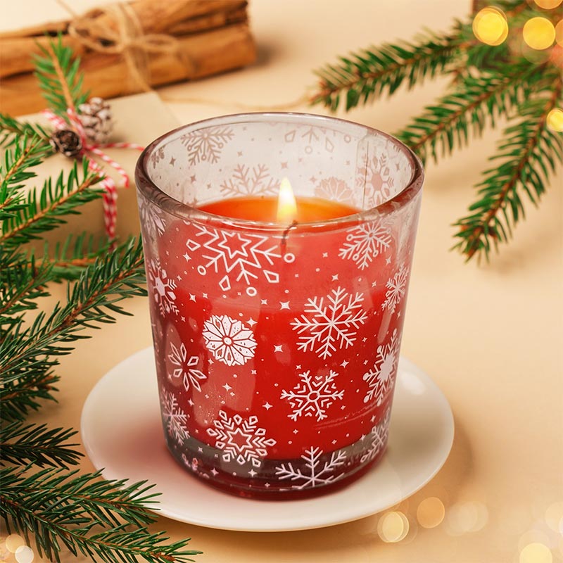 Candy Apple Shot Glass Scented Candle