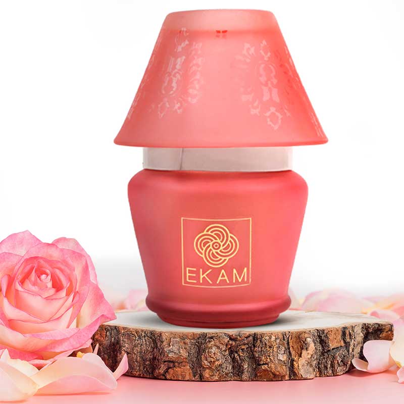 Rose Lampshade Scented Candle