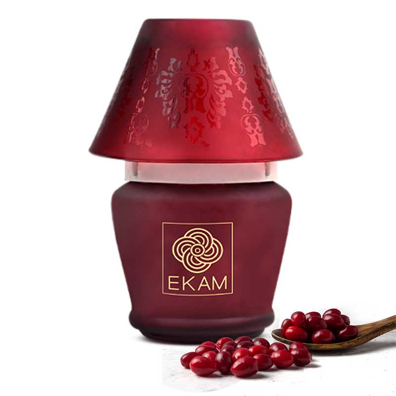 Cranberry Lampshade Scented Candle