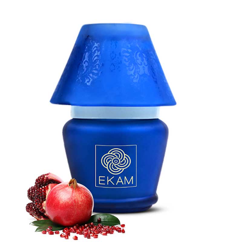Black Tea & Pomegranate Lampshade Scented Candle