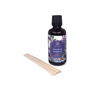 Lavender & Sandalwood 50ml Reed Diffuser Refill Gift Box