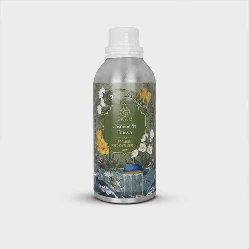 Jasmine & Freesia Reed Diffuser Oil, 500 ml
