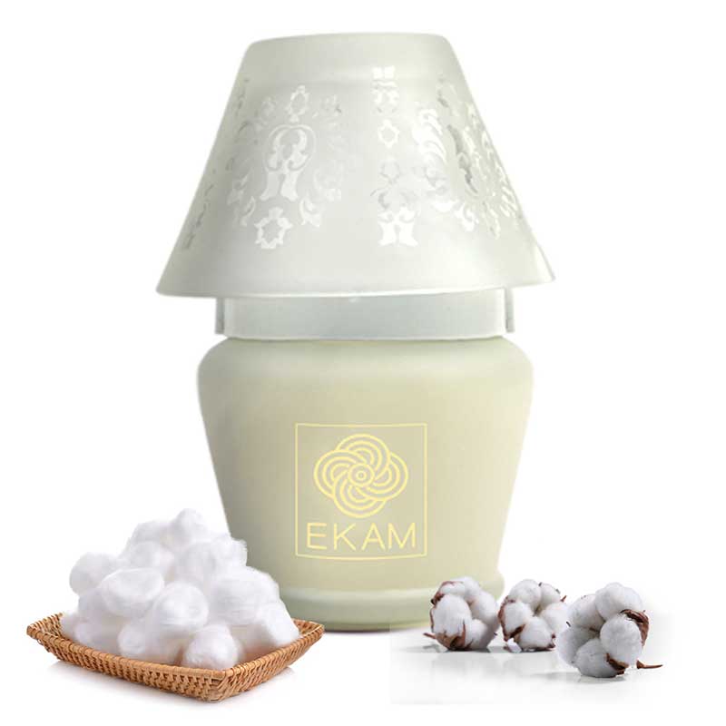 Fresh Cotton Lampshade Scented Candle