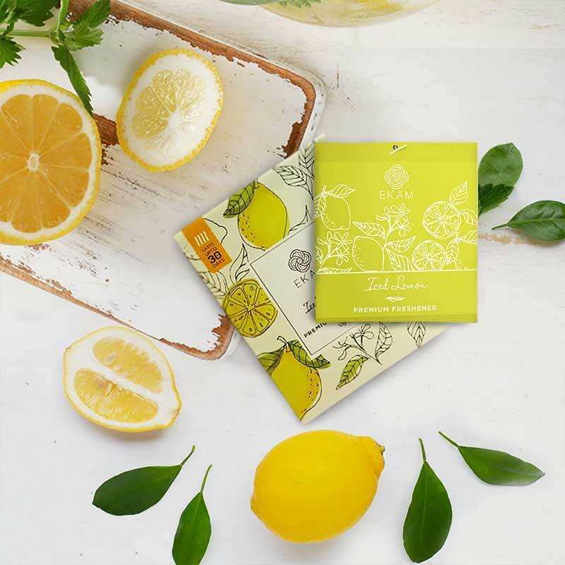Iced Lemon Premium Freshener Sachet