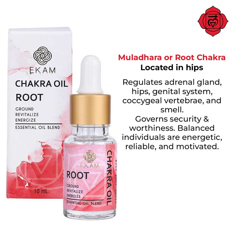 Root Chakra Diffuser Essential Oil Blend, Chakra Series