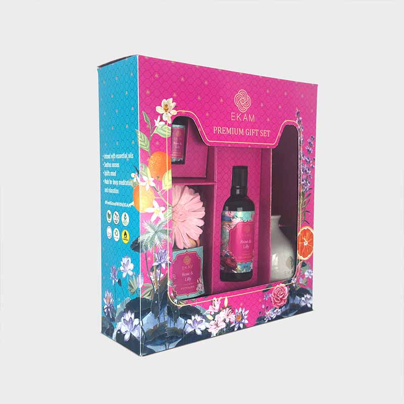 Reed Diffuser & Potpourri Gift Set | Rose & Lilly Scent