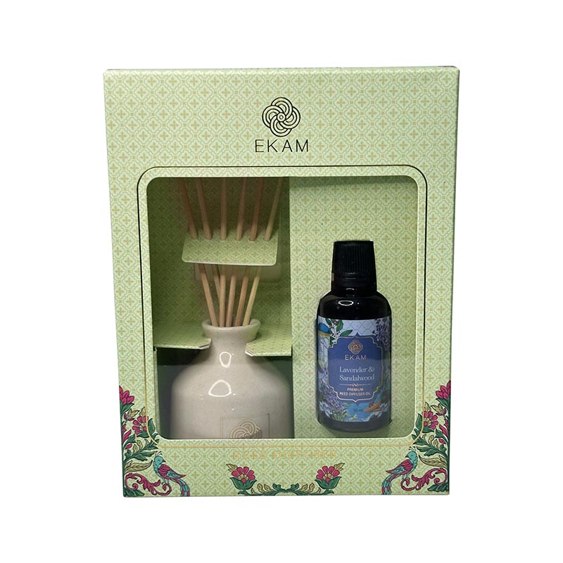 Lavender & Sandalwood Reed Diffuser Set