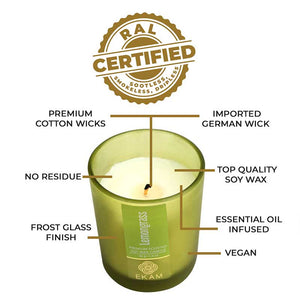 Lemongrass Shot Glass Scented Candle