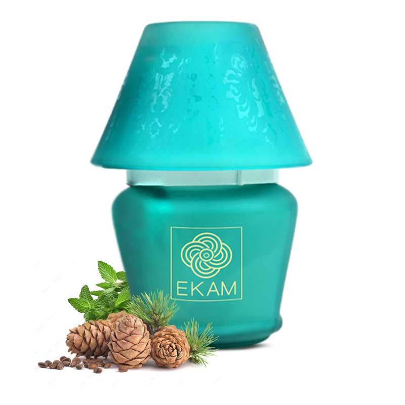 Cedar & Mint Lampshade Scented Candle