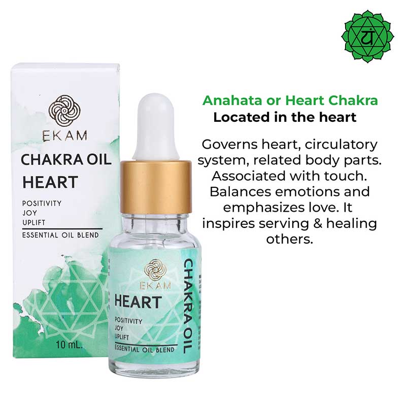 Heart Chakra Diffuser Essential Oil Blend, Chakra Series