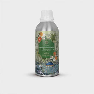 Orange Blossom & Lemongrass Reed Diffuser Oil, 500 ml