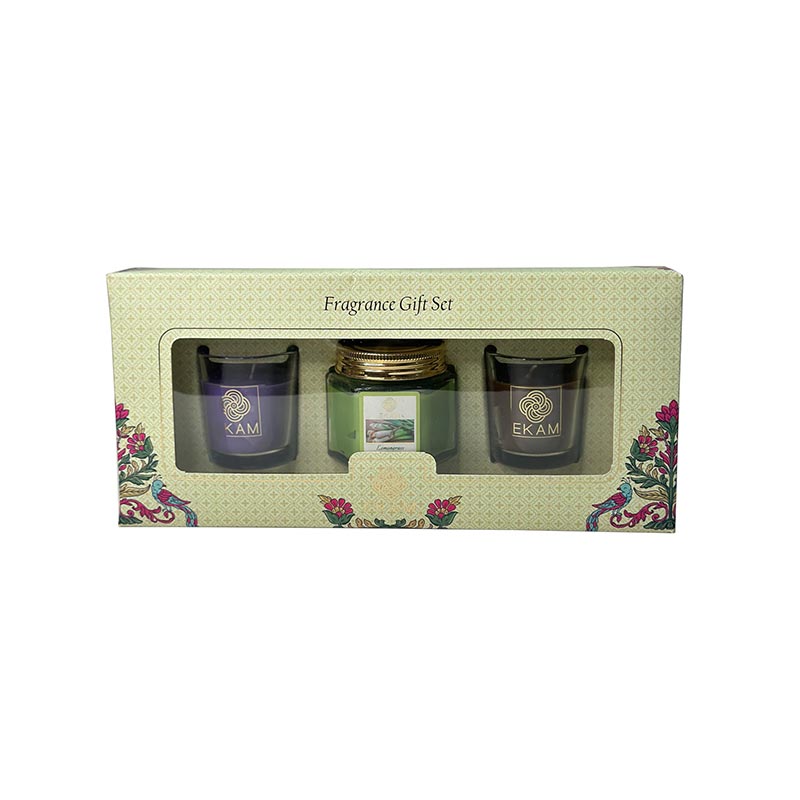 3 Pack Candle Gift Set | Lavender, Lemongrass, Mahogany