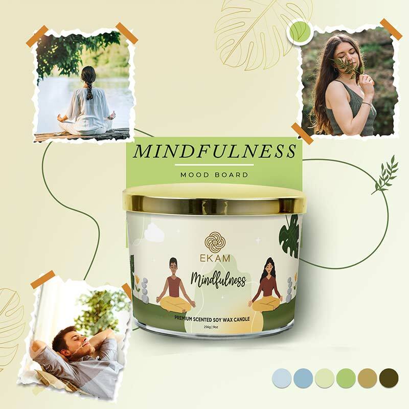 MINDFULNESS 3 WICK CANDLE