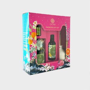 Reed Diffuser & Potpourri Gift Set | Jasmine & Freesia Scent