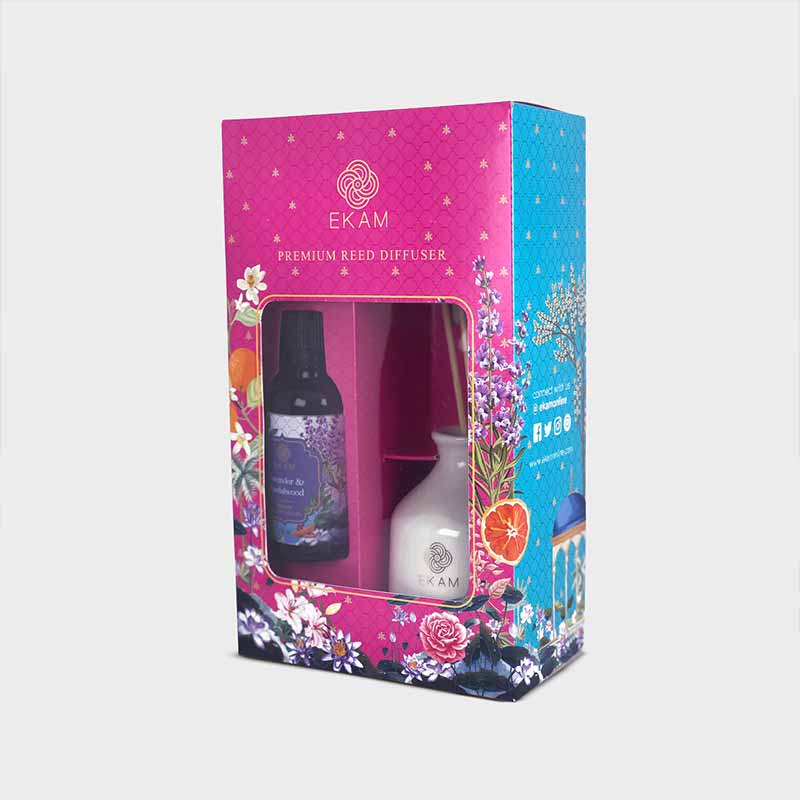 Lavender & Sandalwood Reed Diffuser Set