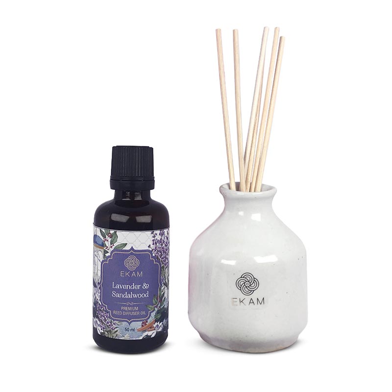 Lavender & Sandalwood Reed Diffuser Gift Set