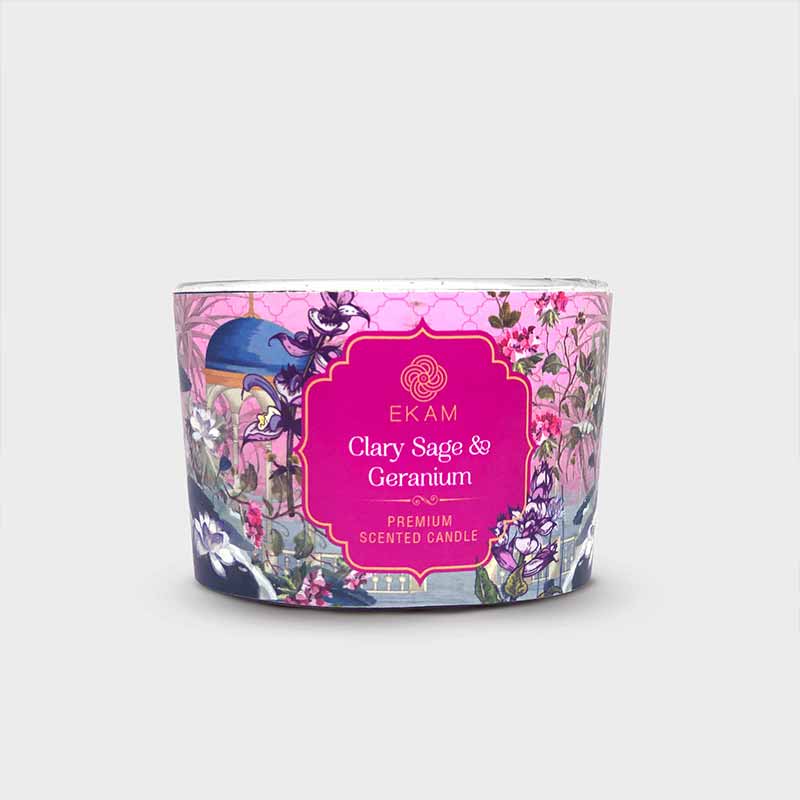 Clary Sage & Geranium 3 oz DT Bowl Scented Candle