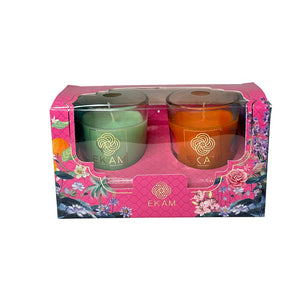 2 Pack Candle Gift Box | Jasmine & Lime Mandarin