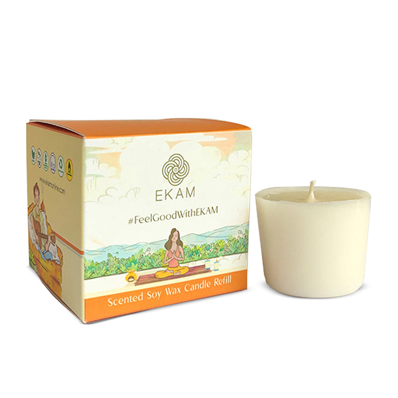 Herb Garden Scented Shot Glass Refill Candle