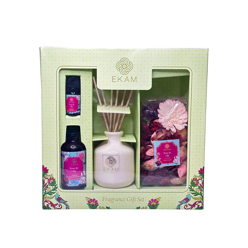 Rose & Lily Reed Diffuser & Potpourri Gift Set