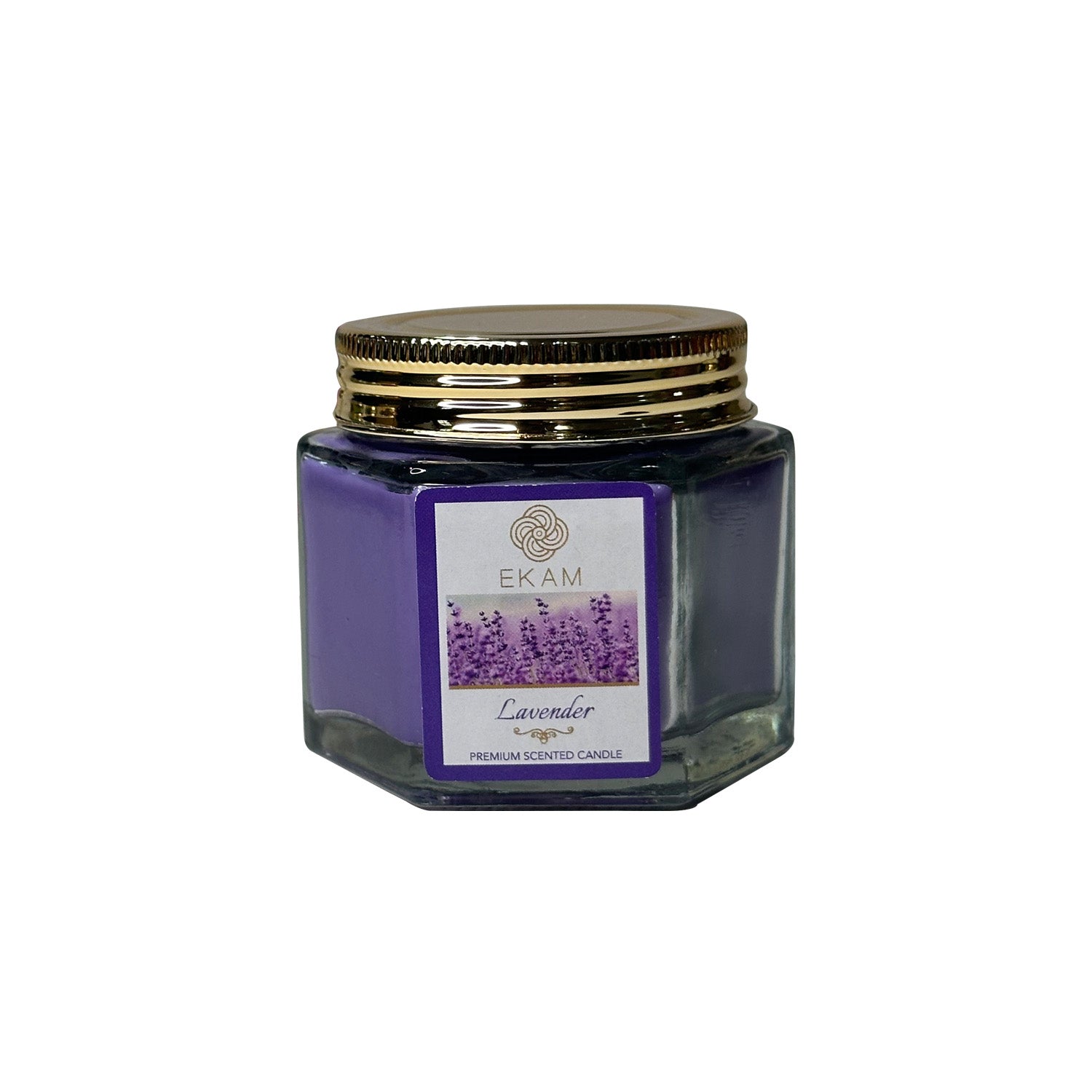 Lavender Hexa Jar Scented Candle