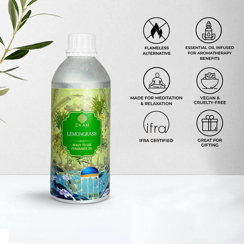 Lemongrass Ready to Use Fragrance Oil, 1L