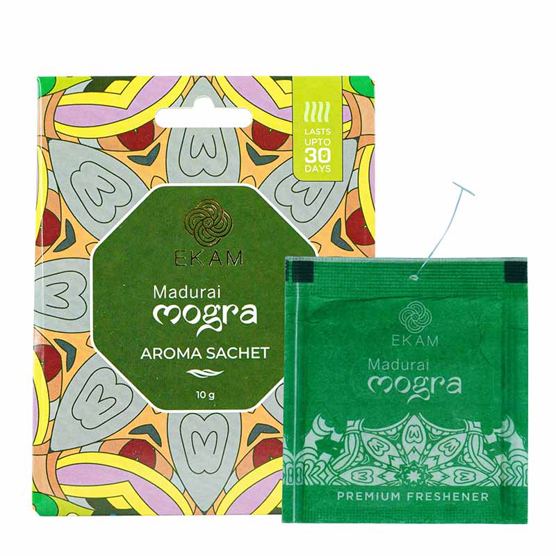 Combo Pack of 5 Madurai Mogra Scented Sachets