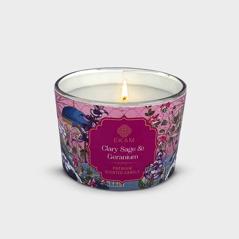 Clary Sage & Geranium 3 oz DT Bowl Scented Candle