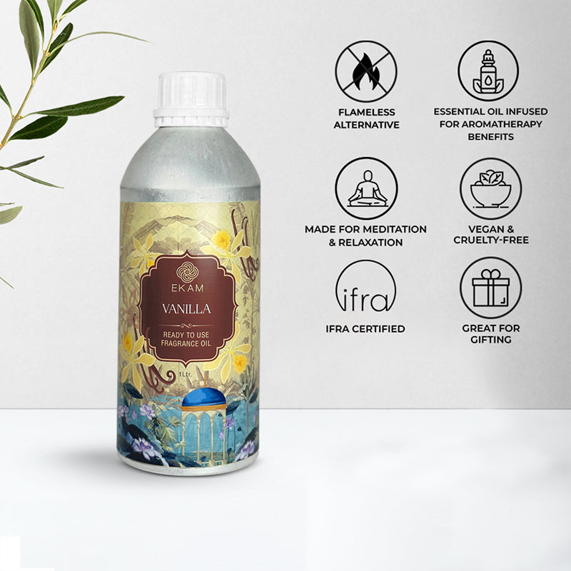 Vanilla Ready to Use Fragrance Oil, 1L