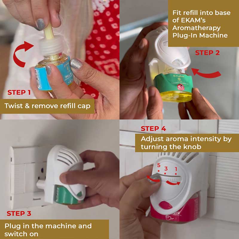 Mood Energizer Aromatherapy Plug In Refill Oil-35 ml for Positivity