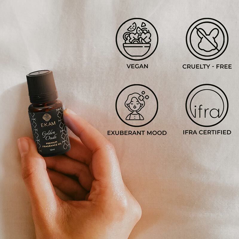 Golden Oudh Fragrance Oil, 10ml