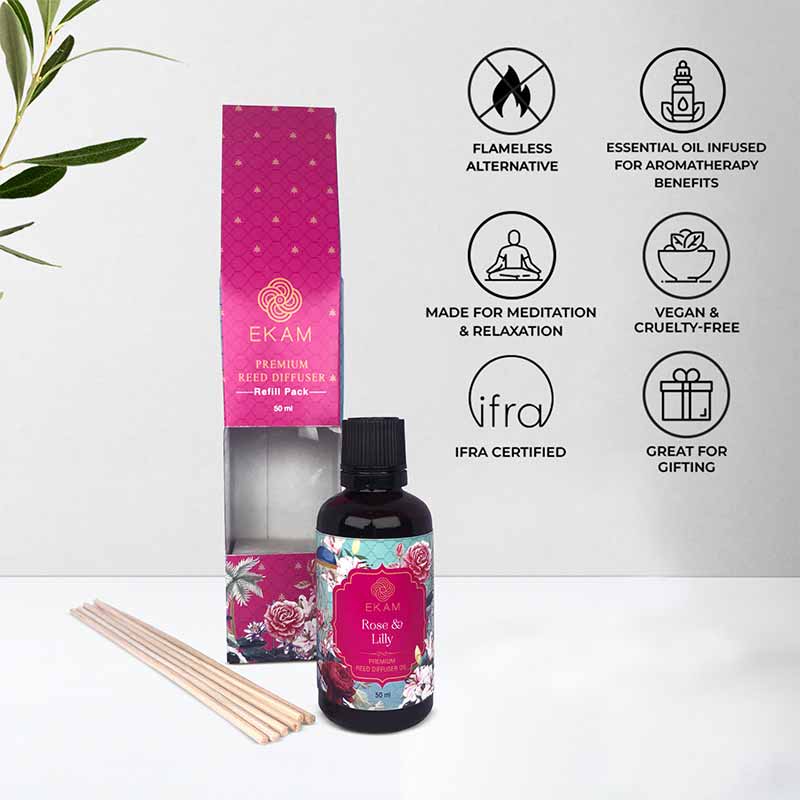 Rose & Lilly Reed Refill Oil, 50 ml