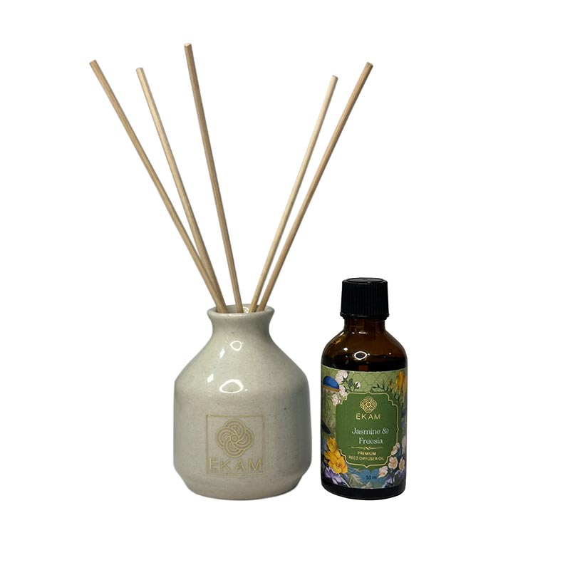 Jasmine & Freesia Reed Diffuser Set