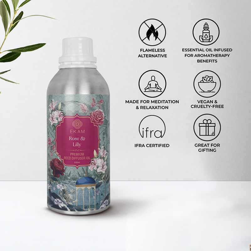 Rose & Lilly Reed Diffuser Oil, 500 ml